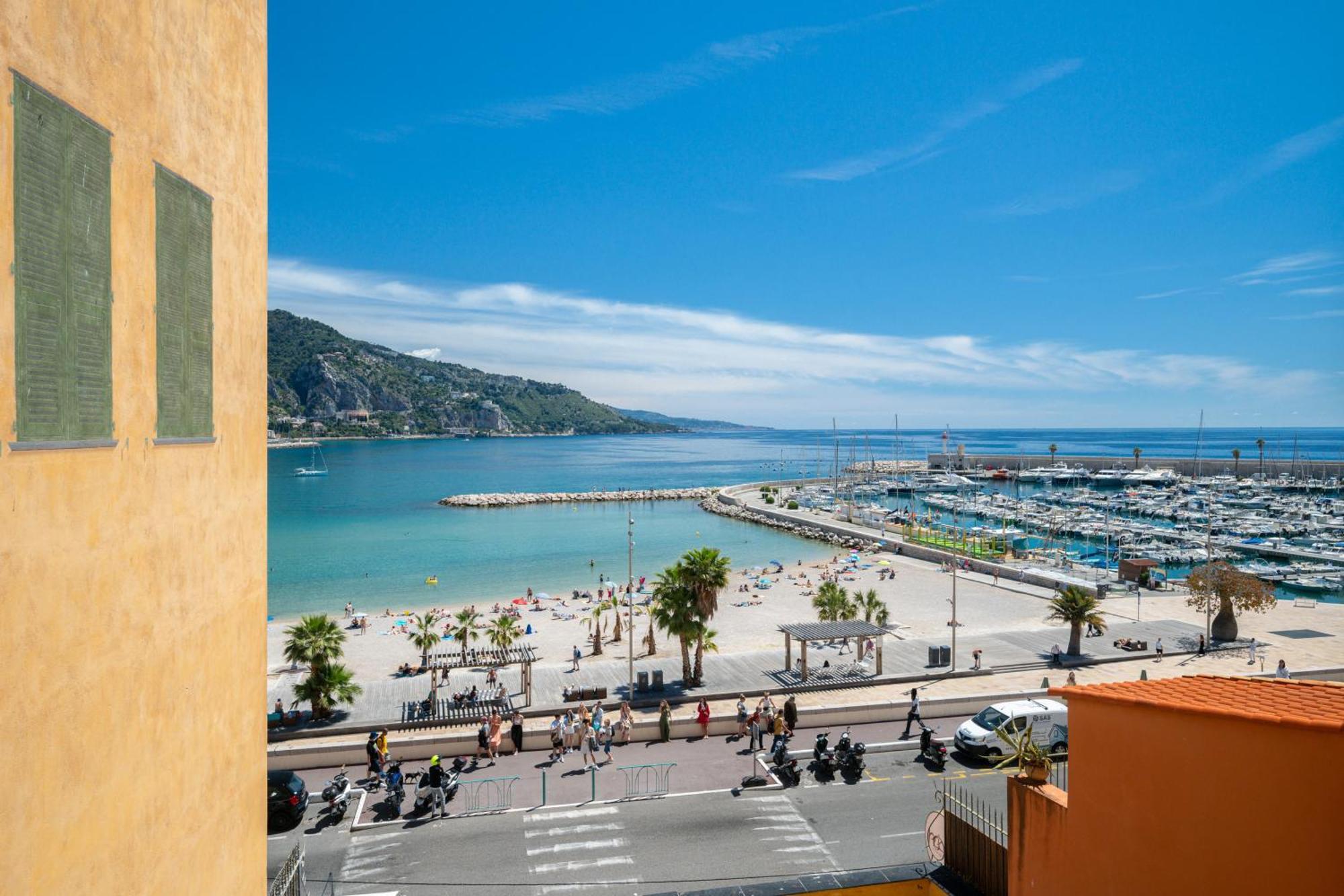 Les Sablettes - Bord De Mer - Vieille Ville - Parking Prive Menton Kültér fotó